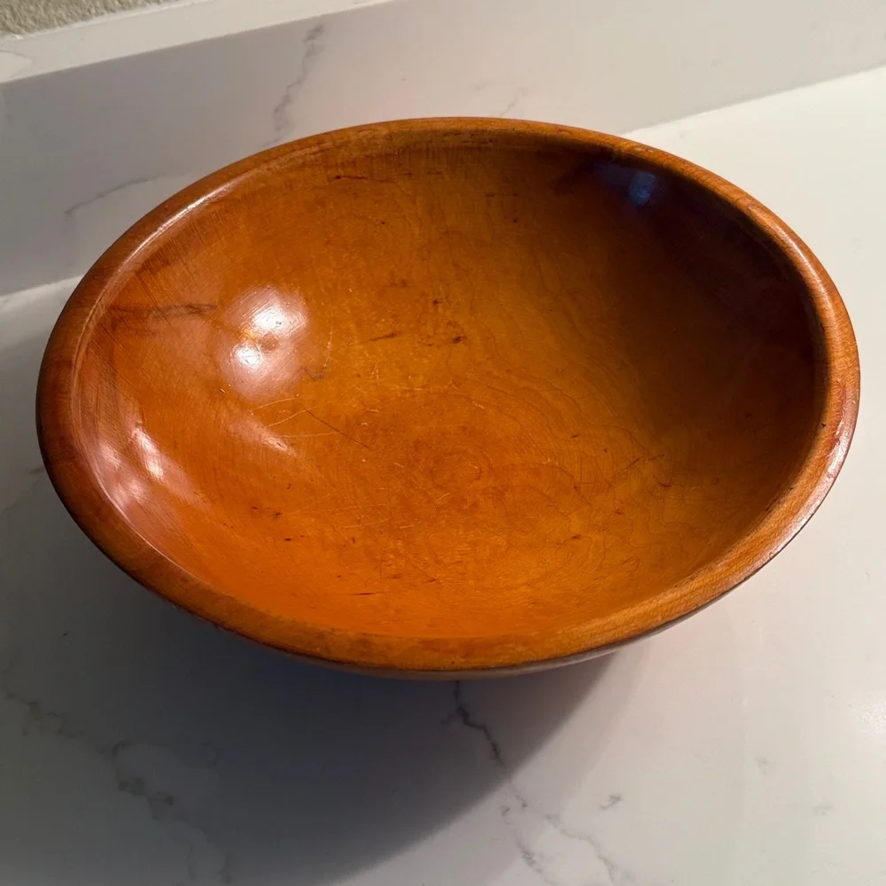Vintage Wooden Bowl